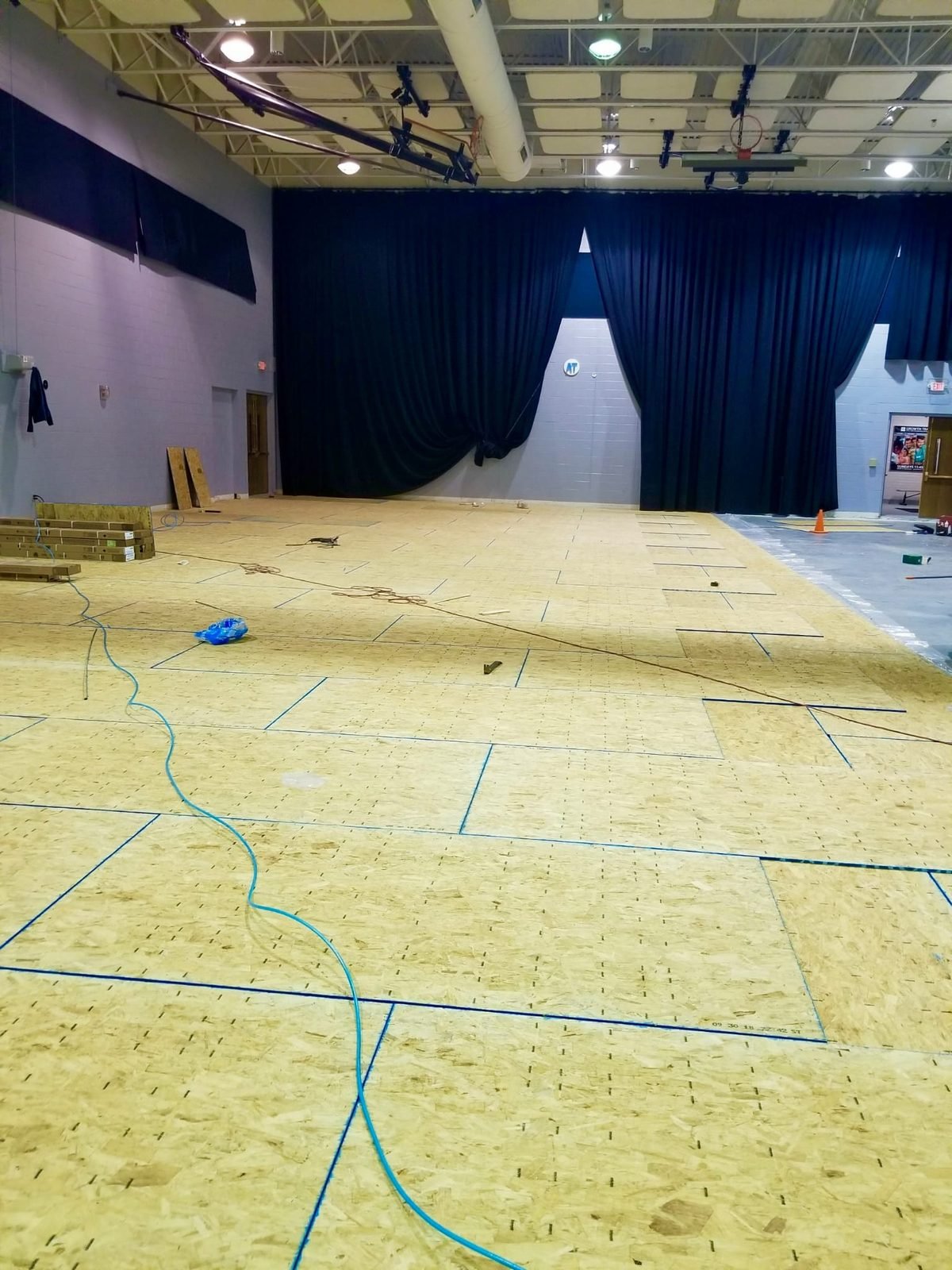Commercial floor prep
